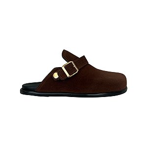 CLOG BROOKS FEMININO CAMURÇA MARROM ESCURO