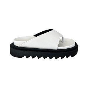 CHINELO FLATFORM BRANDON FEMININO OFF WHITE
