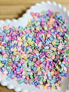 Letrinha fimo fatiado (10gr)