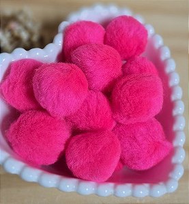 Pompom pink (4un)