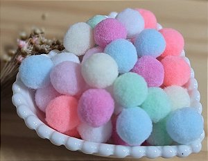 Pompom poliamida 2,5cm (42un)