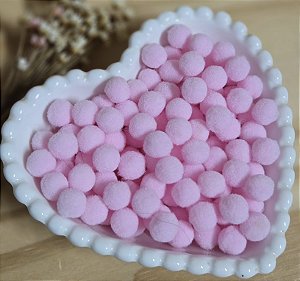Pompom poliamida micro cor única (50un)