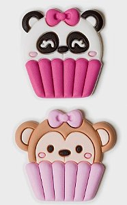 Cupcake bichinhos emborrachados (par)