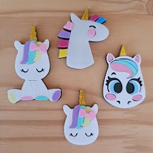 Unicórnios em Acrílico
