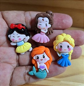 Mini Princesas em Acrílico (4 und.)