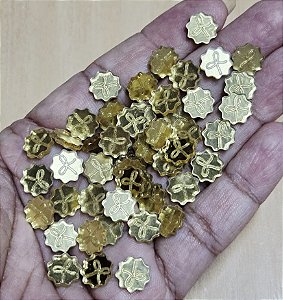 tag dourada para laços (50 unidades)