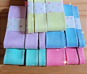 Kit fita pespontada Sinimbu jeans (6m)