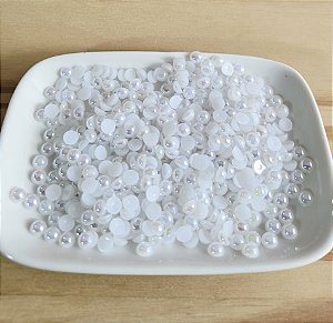 MEIA PÉROLA IRIZADA 6mm 20gr