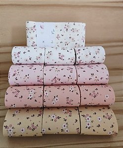 FITA DECORADA FLORAL 38mm COM 2mts