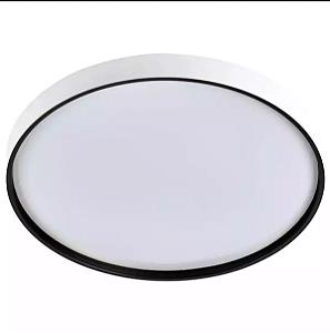 Plafon LED TORONTO Multicolor branco e preto 24W 33cm LY-8798AM BC+PT