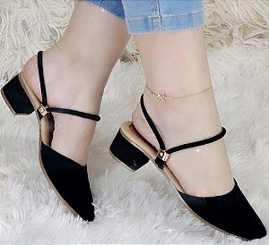 Mule Sapato Scarpin Fofinha