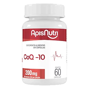 Coenzima Q10 200MG 60 Cáps - ApisNutri