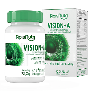 Vision + A 60 480mg 60 Cáps - ApisNutri