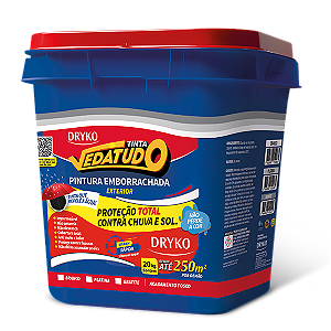 DRYKO VEDATUDO - TINTA EMBORRACHADA - 20 KG