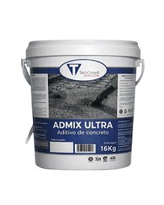 TECHCRETE ADMIX ULTRA - ADITIVO DE CONCRETO - SACHÊ 800g