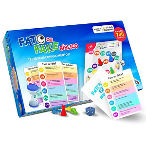 Jogo FATO ou FAKE Bíblico