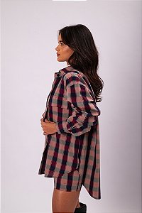 Camisão Xadrez June Tricoline