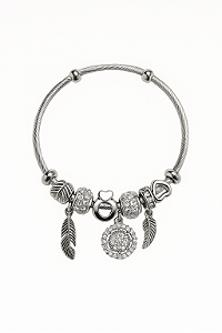 Pulseira Berloque Flexivel