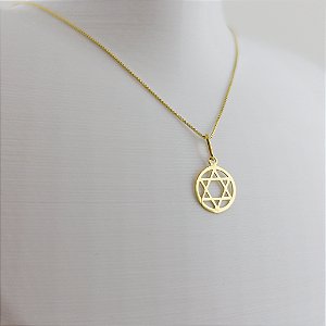 Pingente Estrela de Davi