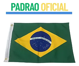 Bandeira Do Brasil 2 Panos (1,28x0,90cm) Padrão Oficial
