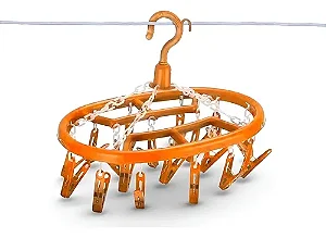 Varal Calcinha Cueca Meia Roupa Íntima Oval C/18 Prendedores