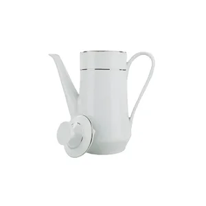 Cafeteira Porcelana Schmidt - Dec. Renda Branca