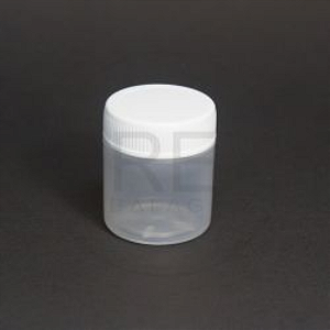 Pote p cosméticos c tampa plástica branca 30g