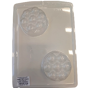 Molde de acetato - Massageador redondo 7