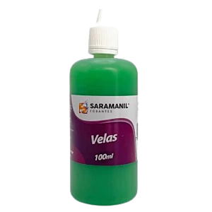 Corante líquido para Velas - Verde Limao Fluorescente 100ml