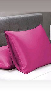 Fronha de Cetim | Rosa Pink