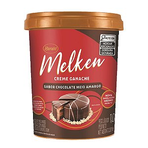 GANACHE M.AMARGO MELKEN 1KG (10)
