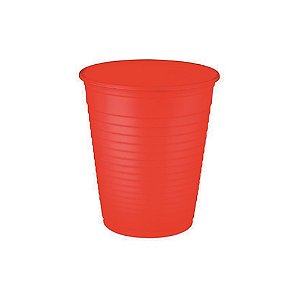 COPO PLAST. VERMELHO 200ML REGINA  C/ 50 UNI (10X50)