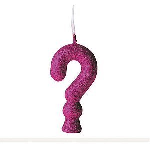 VELA CINTILANTE GLITER PINK N° ?? (1X10)