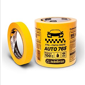 FITA AMARELA CREPE 18MMX40M (CX C/ 72)