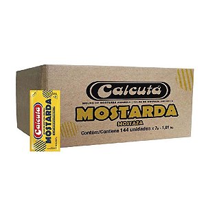 MOSTARDA CALCUTA SACHE CX 144 UNI 7G