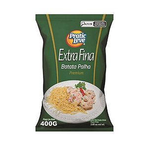 BATATA PALHA EXTRA FINA PRATIC LEV 400GR (16X400)