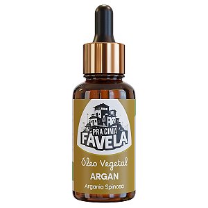 Óleo Vegetal Argan 30ml - PRA CIMA FAVELA
