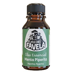 Óleo Essencial Menta Piperita 10ml - PRA CIMA FAVELA
