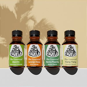 Kit Autoestima de Óleos Essenciais - PRA CIMA FAVELA