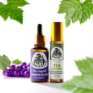 Kit Conforto Natural de Óleo Vegetal e Blend - PRA CIMA FAVELA