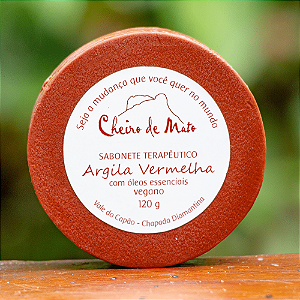 Sabonete Terapêutico Argila Vermelha 120g
