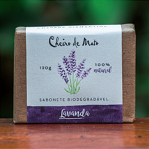 Sabonete de Lavanda Biodegradável Natural 120g