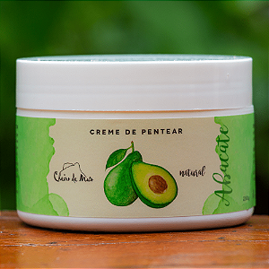 Creme de Pentear de Abacate Natural 250g
