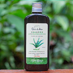 Shampoo Aromaterápico de Aloe Vera para Cabelos Secos 250ml