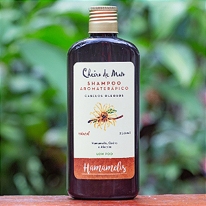 Shampoo Aromaterápico de Hamamélis para Cabelos Oleosos 250ml
