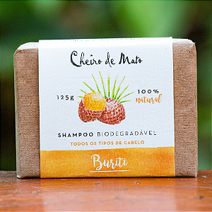 Shampoo Sólido de Buriti Natural 120g