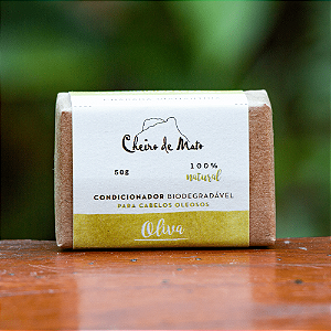 Condicionador sólido de Oliva para cabelos oleosos 50g