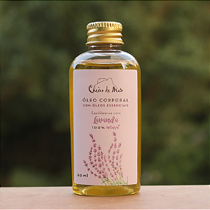 Óleo Corporal de Lavanda 100% Natural 60ml