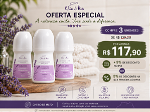 Kit - Desodorante natural Lavanda & Melaleuca 70ml