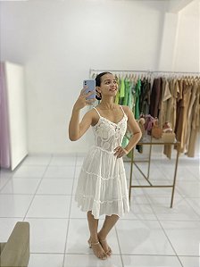 Vestido Copo de Leite